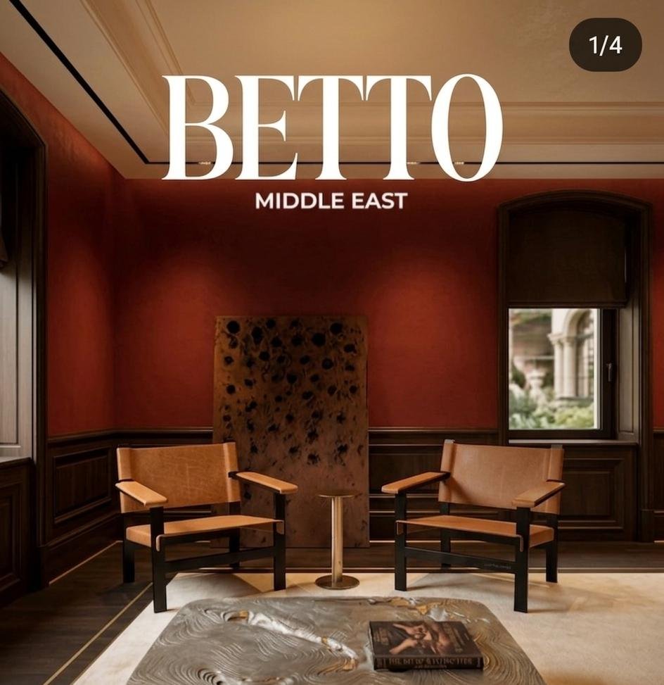 Proyecto Betto Art Design of Leather, pieza de cuero artesanal instalada